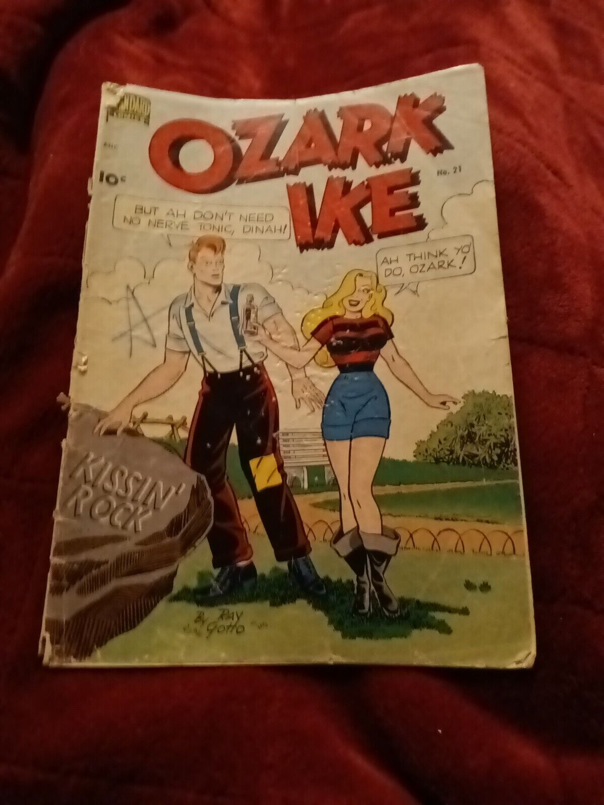 Ozark and Ike #21 Standard Pub 1951 golden age good girl art teen humor cover 