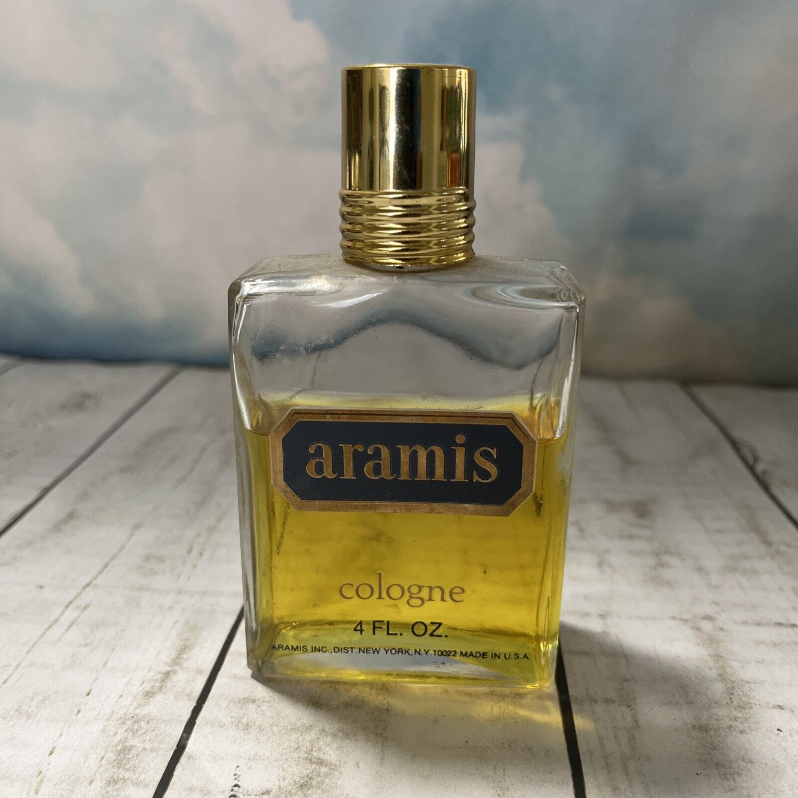 Aramis Cologne By Aramis for Men 4 oz Splash VINTAGE ORIGINAL RARE ~ 65%FULL