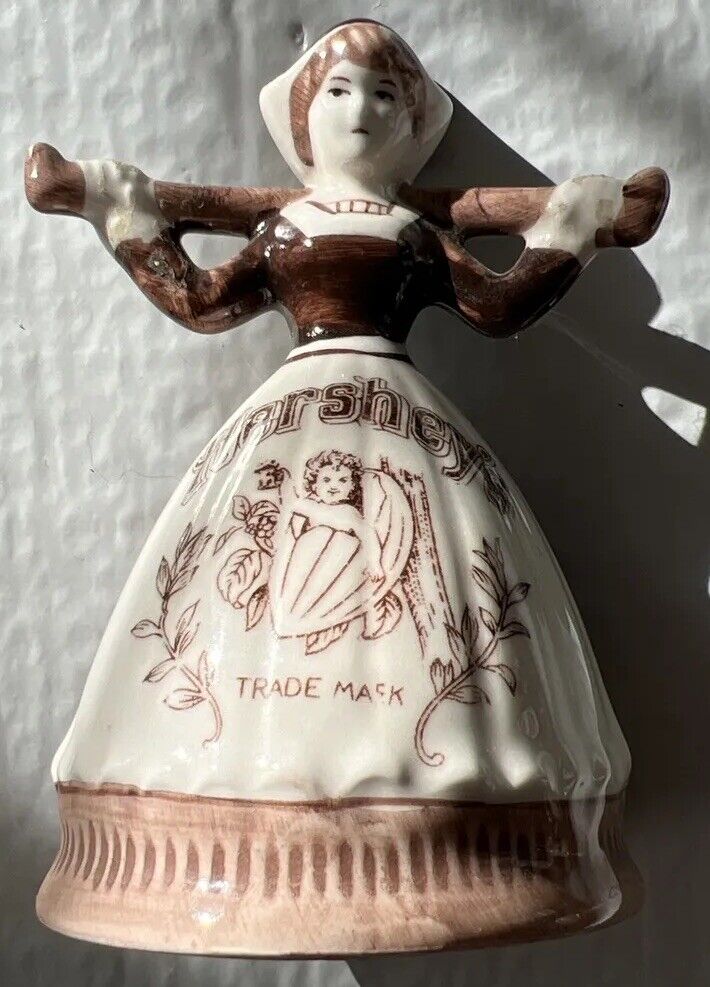 1982 Hershey\'s Chocolate Milk Maid w/ Yoke Figurine