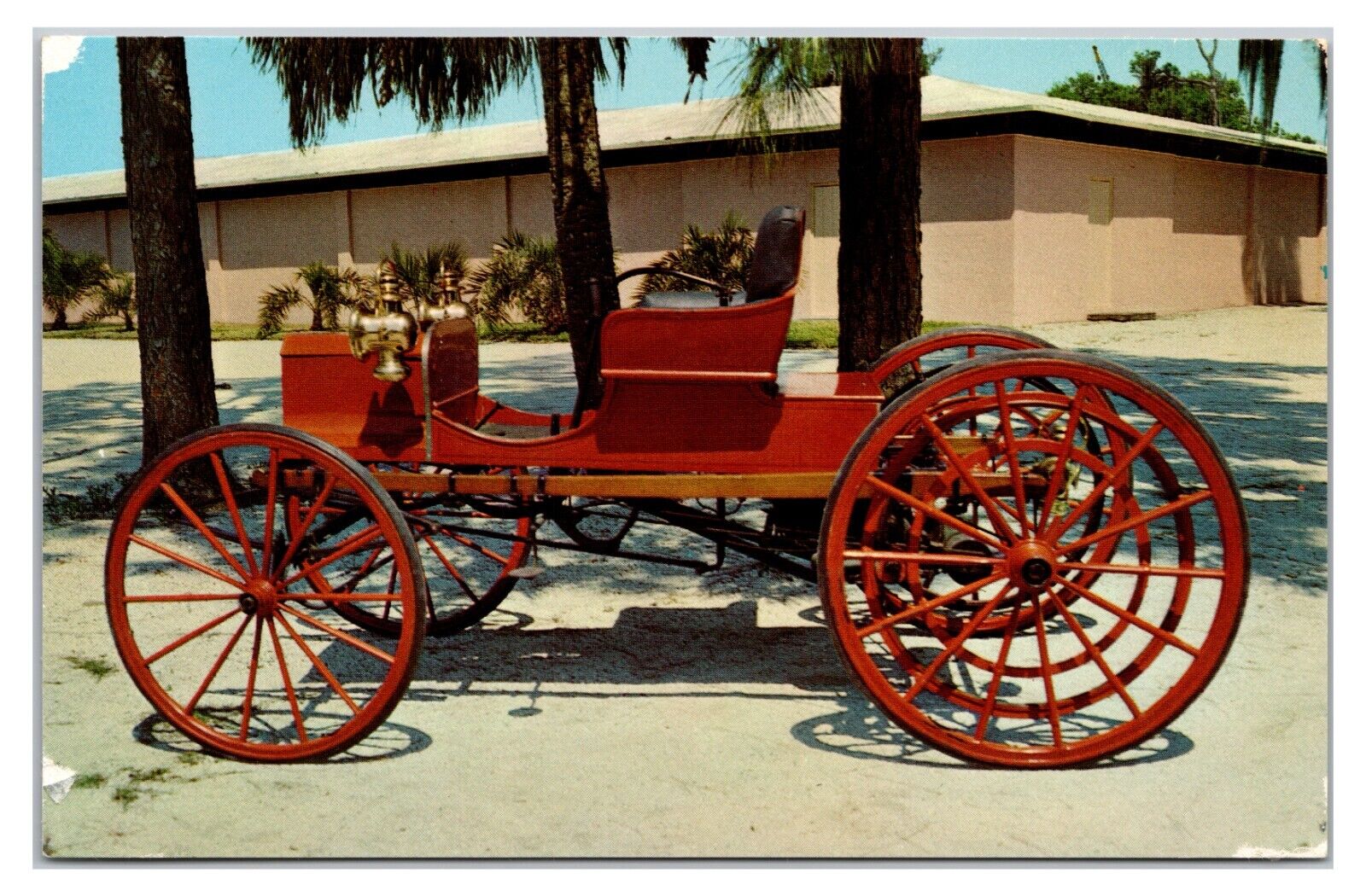 VTG 1960s - 1897 Duryea Car - Cars & Music Museum- Sarasota, Florida Postcard