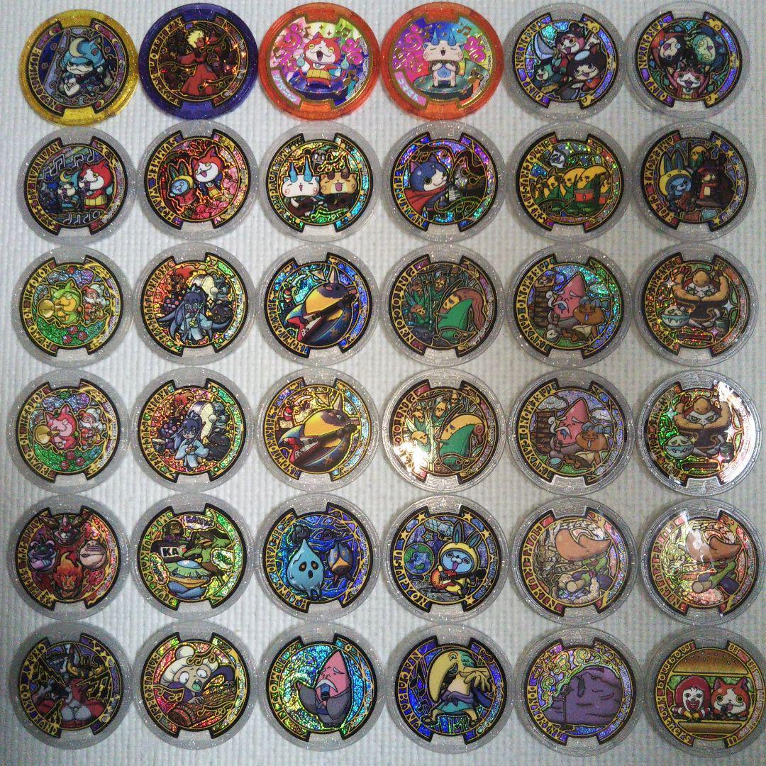 Yo-Kai Watch Goods lot Set of 36 song medals Shogunyan  