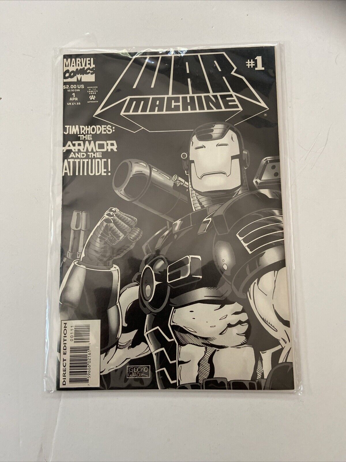 War Machine #1 (1994) Marvel Comics 1st Solo Series James Rhodes Iron Man Marvel