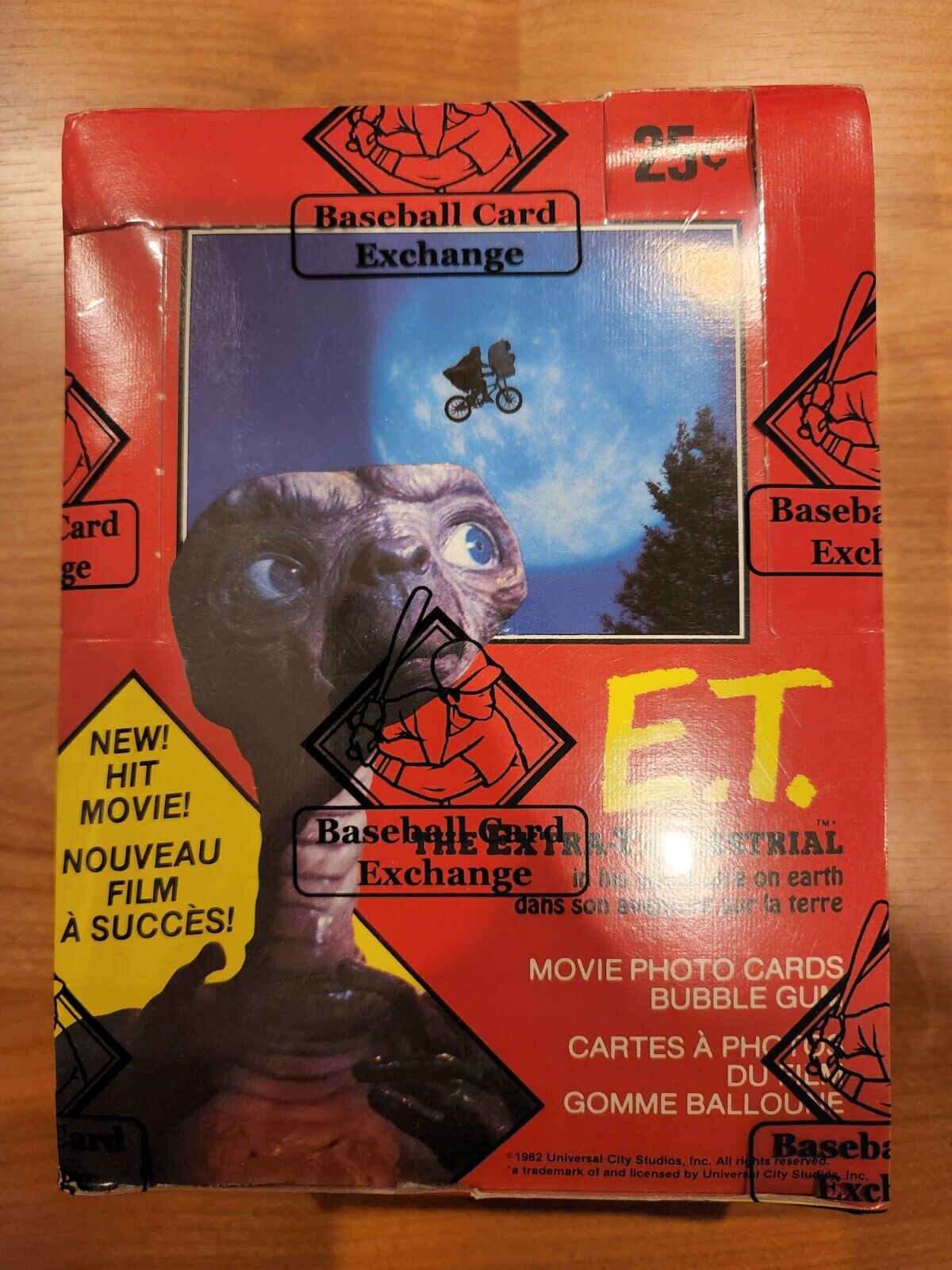 1982 OPC O-Pee-Chee E.T. The Extra-Terrestrial Unopened Wax Box (BBCE)
