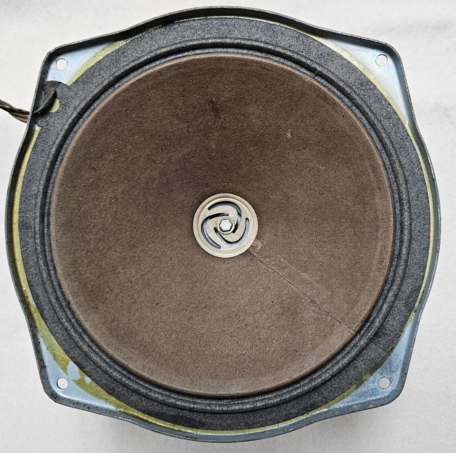 Vintage 8 inch speaker assembly from Philco model 89 (123) tube radio.