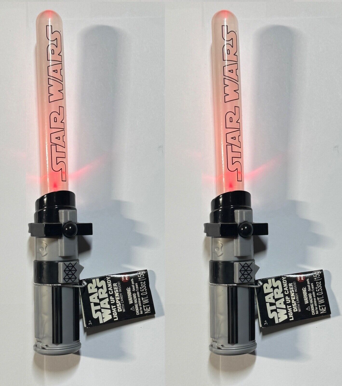 2x Star Wars Light Up Candy Dispensers