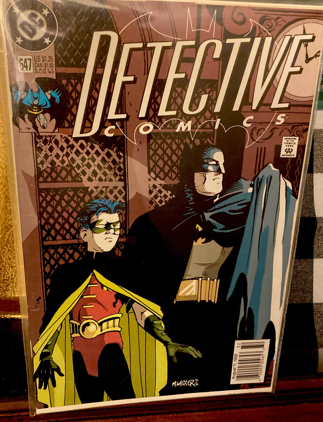 DETECTIVE COMICS -  BATMAN 647  - 1ST SPOILER  -  NEWSSTAND       -   DC COMICS