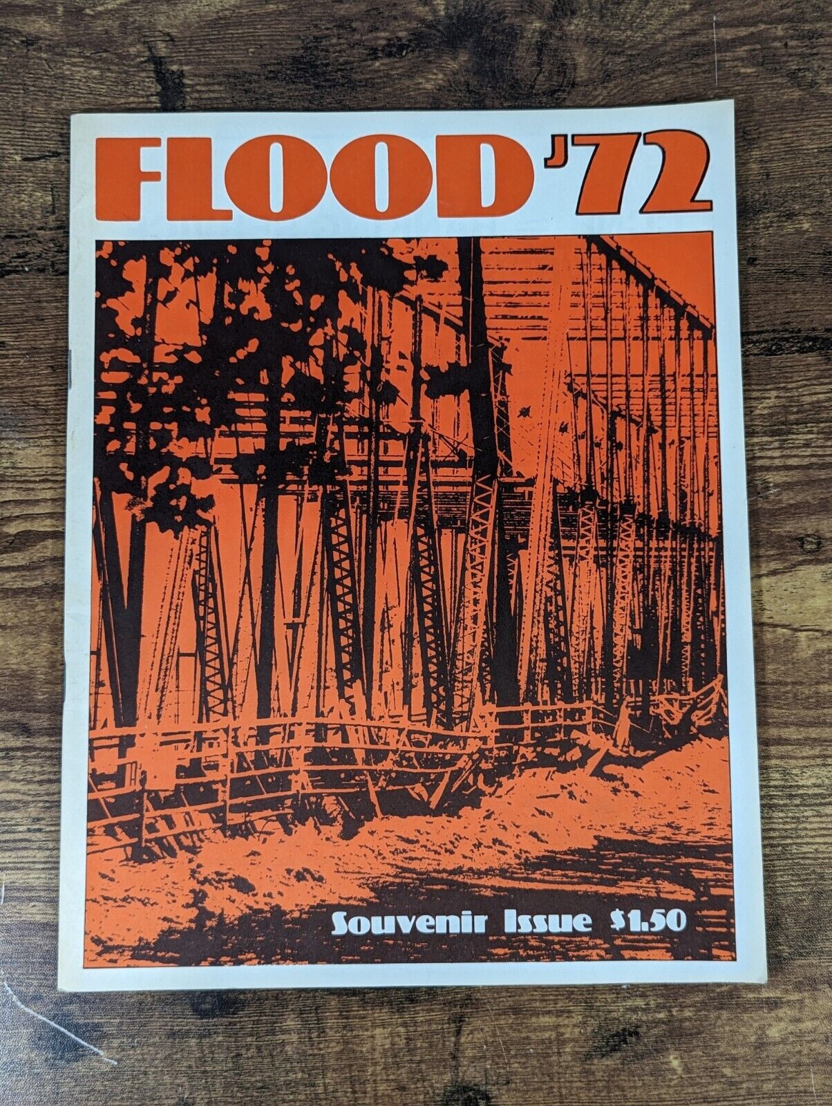 Flood Of 1972 Pennsylvania Souvenir Issue Publication Hurricane Agnes