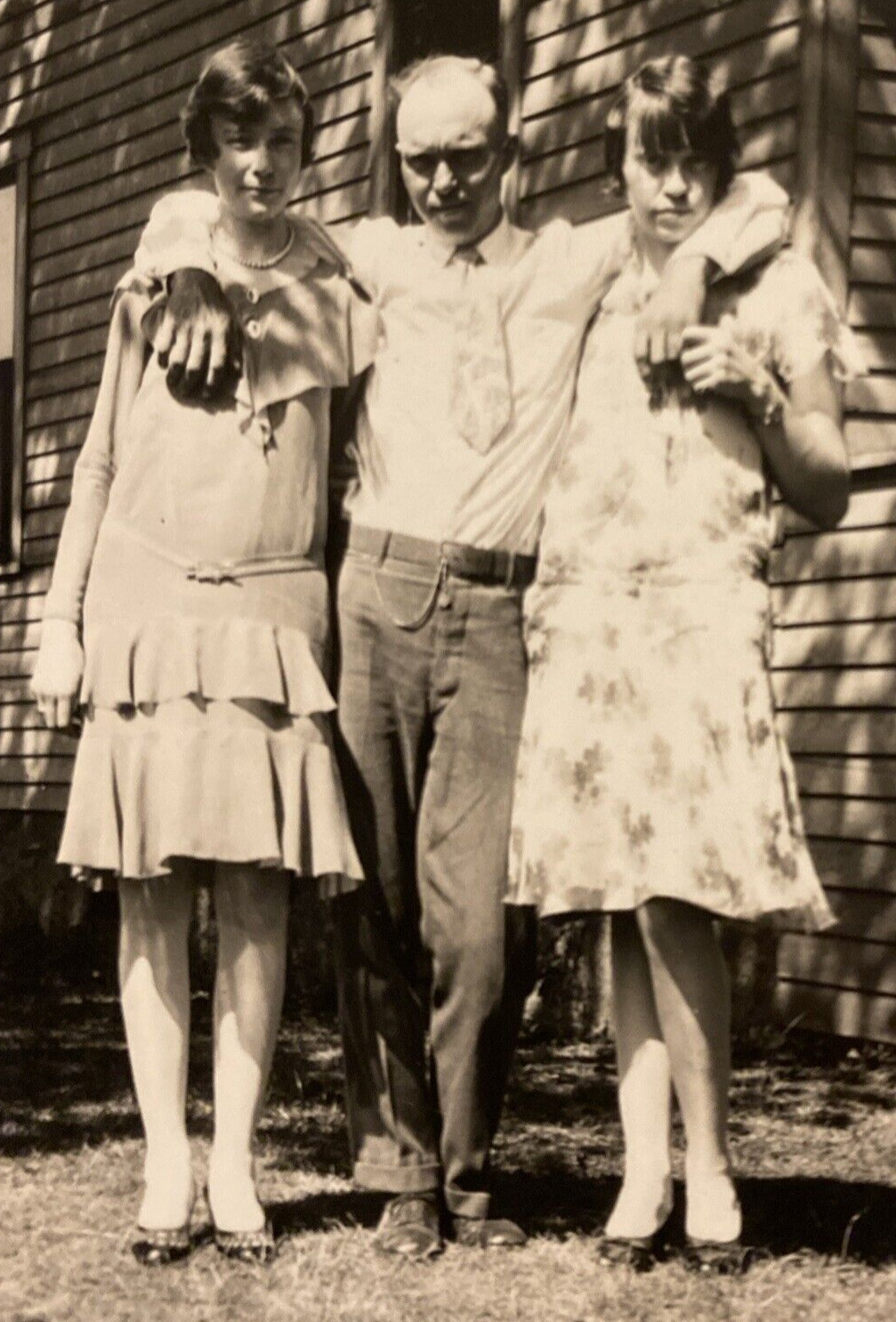 1920s Pretty Young Women Ladies Flappers Man Fashion Original Real Photo P11L24