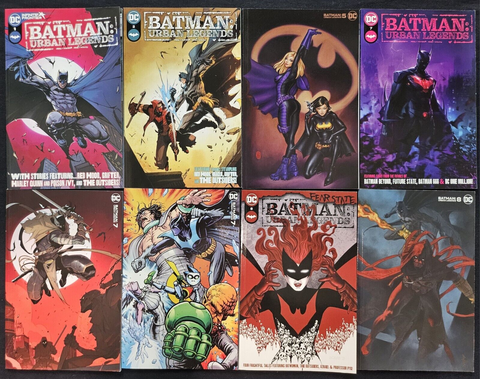 Batman: Urban Legends (2021-2022) From #1-10, Lot of 13 