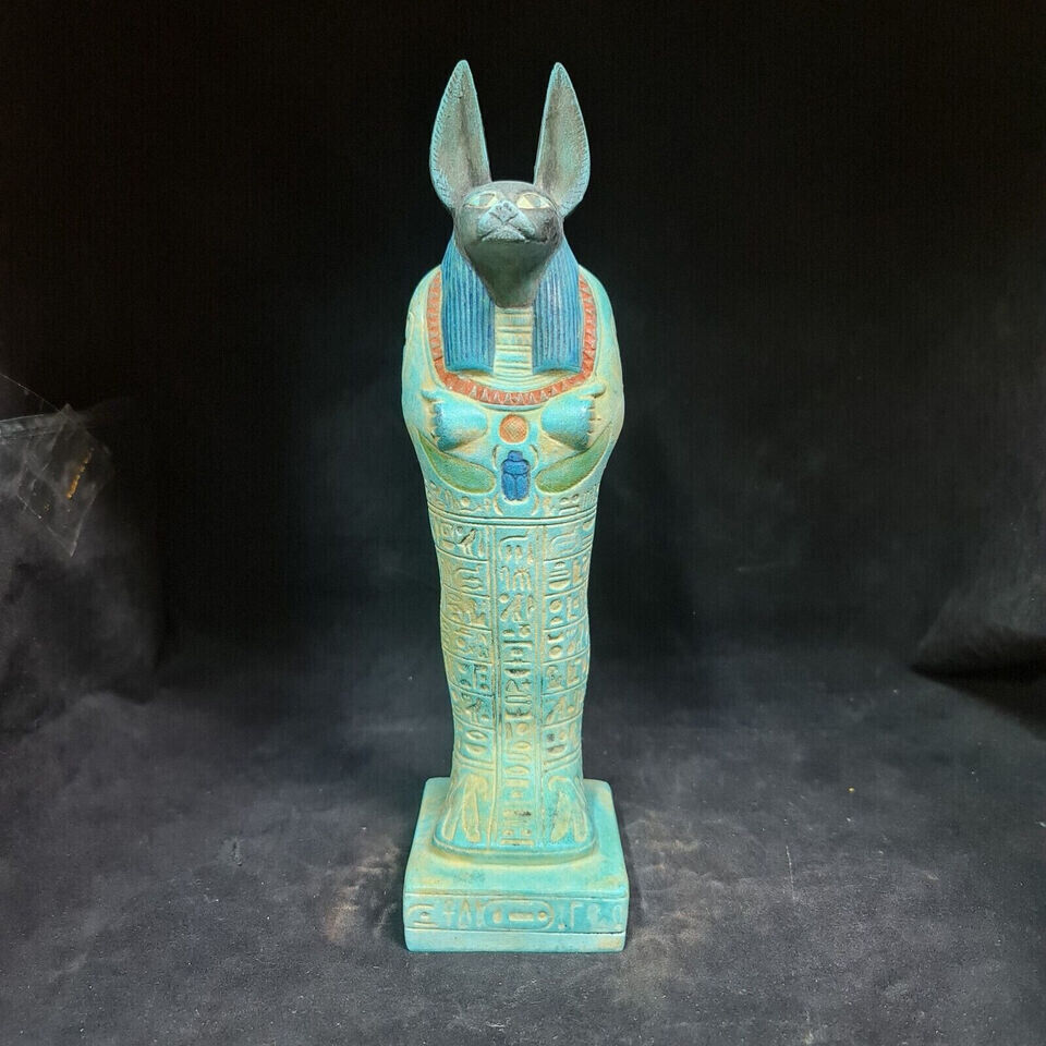 Rare Anubis Statue Ancient Egyptian Antiques Egyptian God Afterlife Egyptian BC