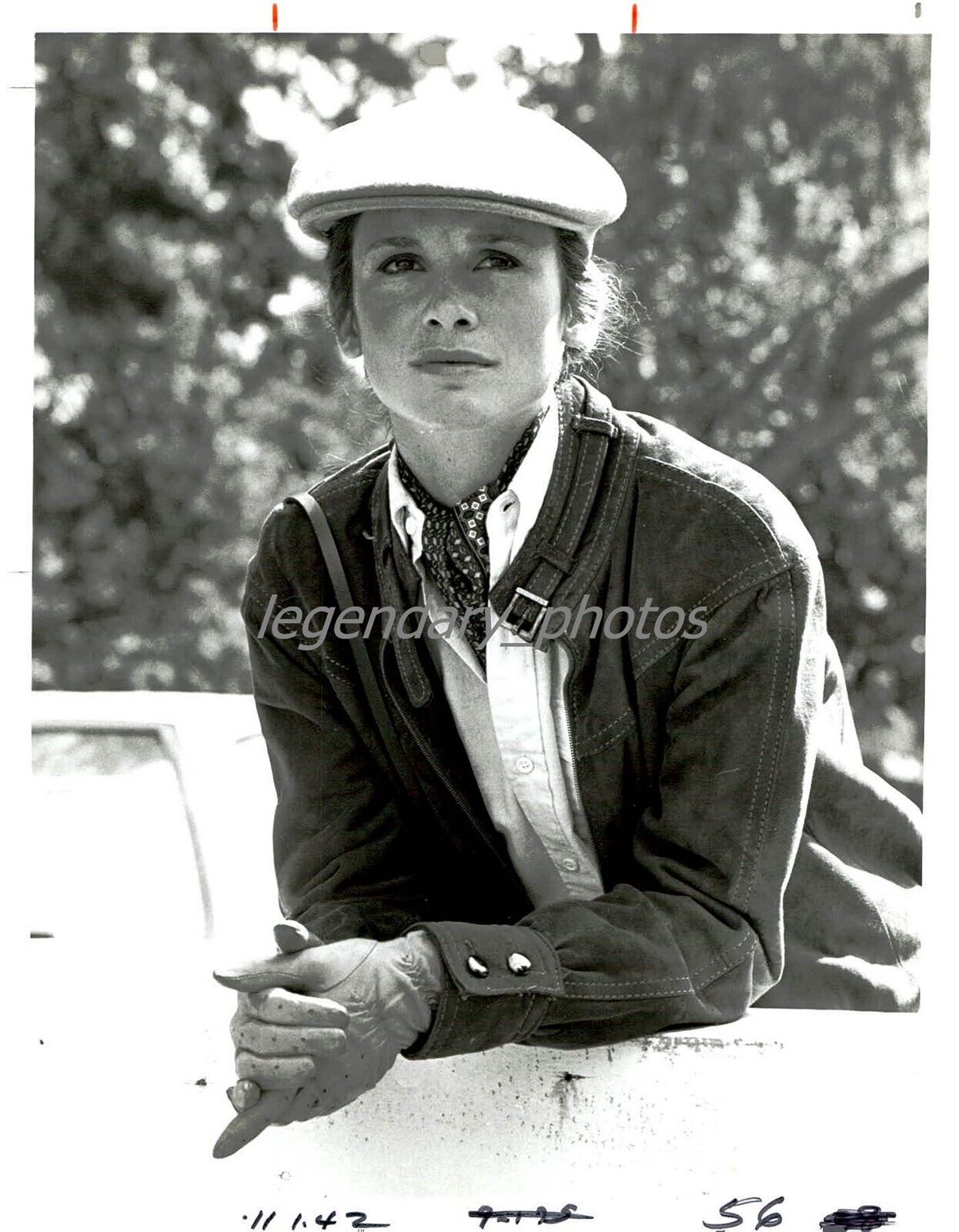 1982 Actress Stephanie Zimbalist in Remington Steele Original News Service Photo