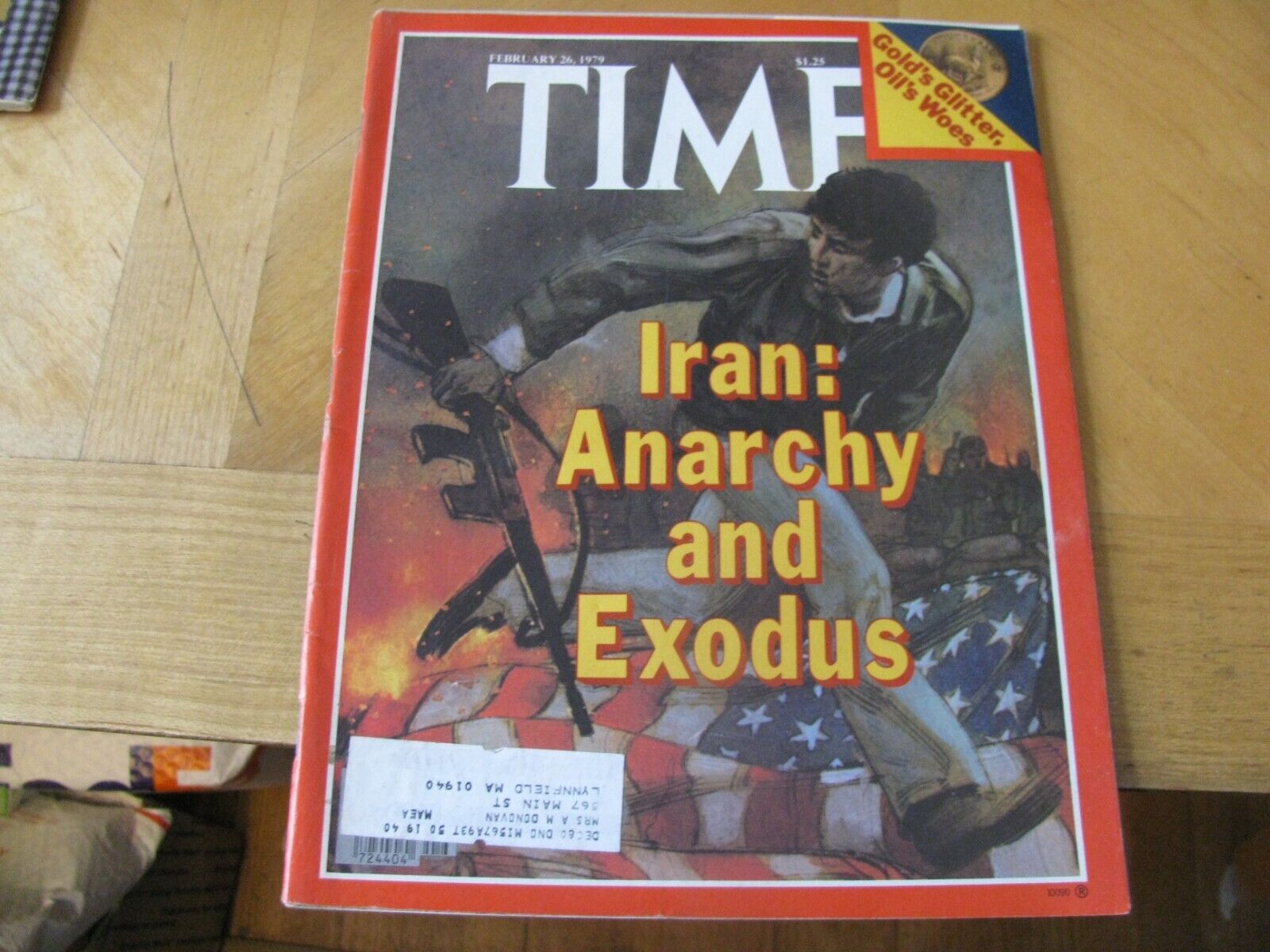 1979 TIME MAGAZINE  FEBRUARY 26  IRAN ANARCHY AND EXODUS   LOWEST PRICE ON EBAY