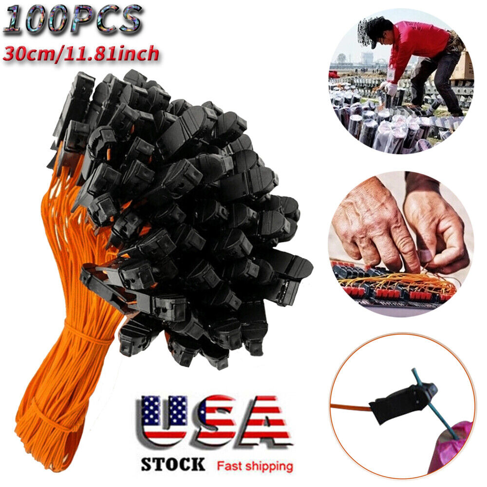 100PCS/LOT 11.81in Electric Connecting Wires for Fireworks Firing System Igniter