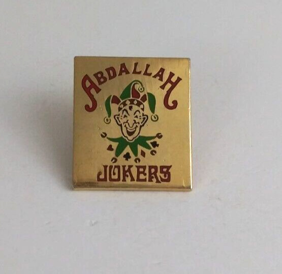 Vintage Moila Shriners Abdallah Jokers Lapel Hat Pin