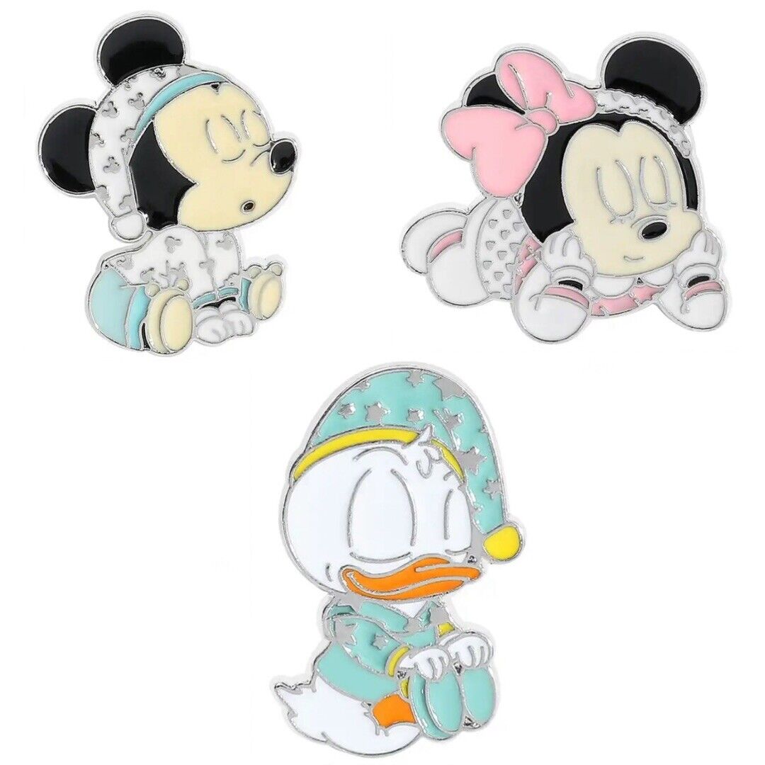 Disney Mickey Mouse Minnie Mouse Donald Duck Baby Pins
