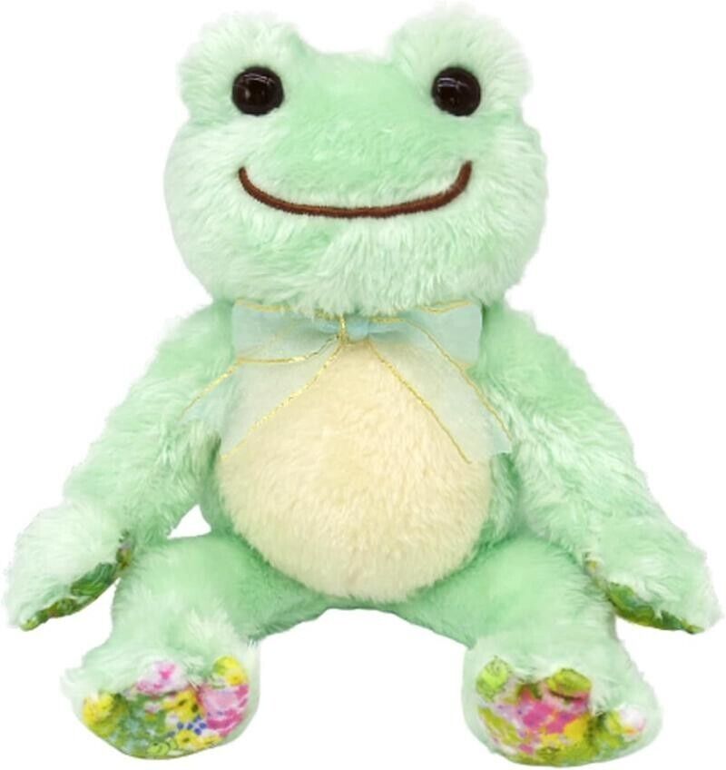Pickles the Frog Pastel Garden Bean Doll Mint Stuffed toy Plush New Pre-order