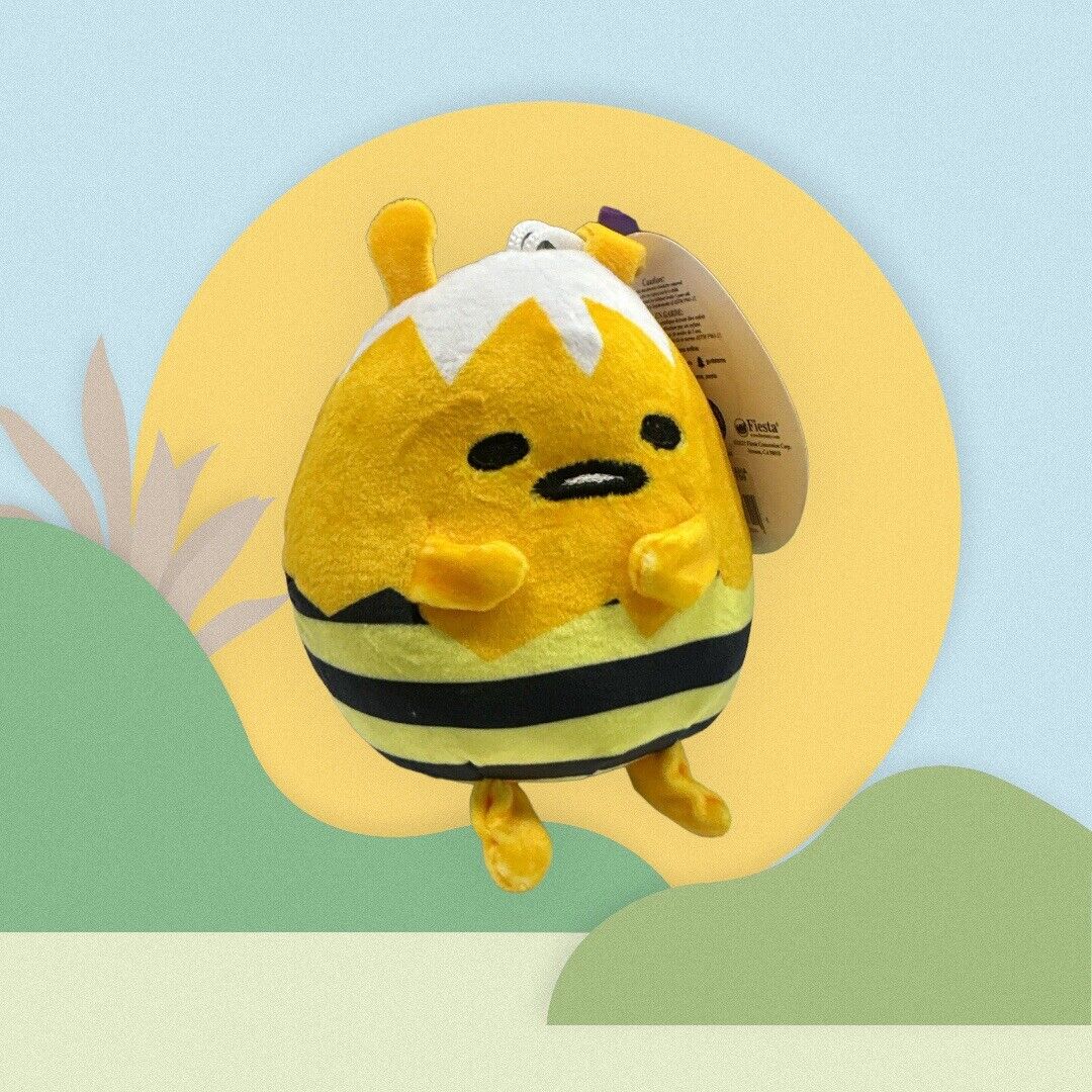 Sanrio Gudetama The Lazy Egg In Bee Costume Plush 5” Fiesta
