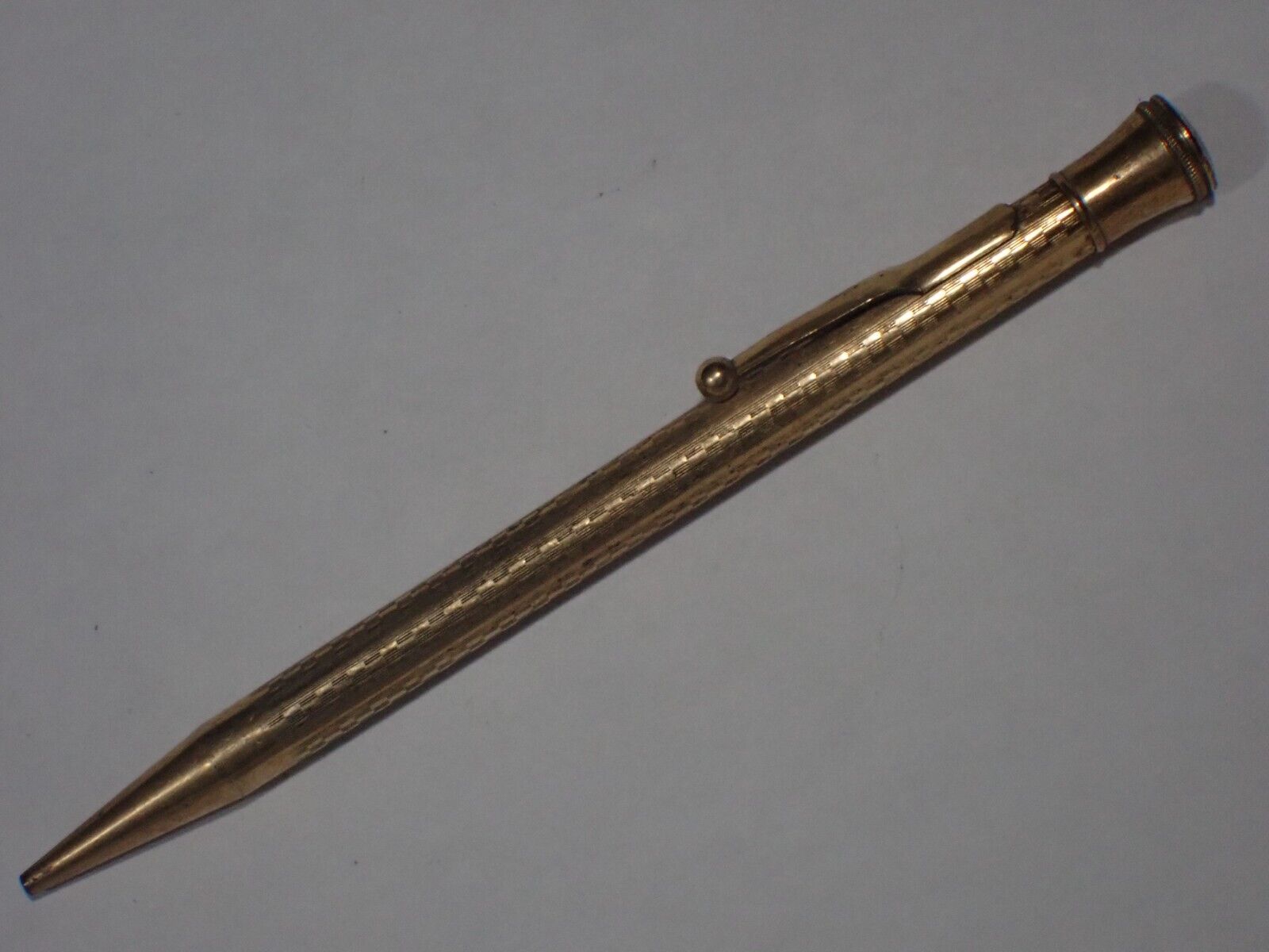Vintage Ever Rite 14 K Gold Filled Mechanical Pencil for parts or repair