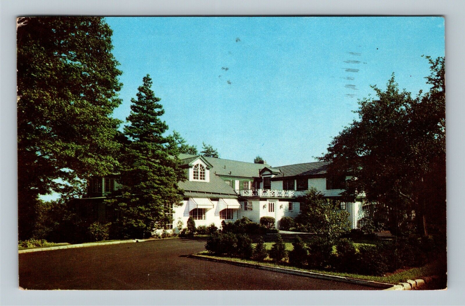 Oradell, The Latch String Dining Antique Vintage New Jersey c1958 Postcard
