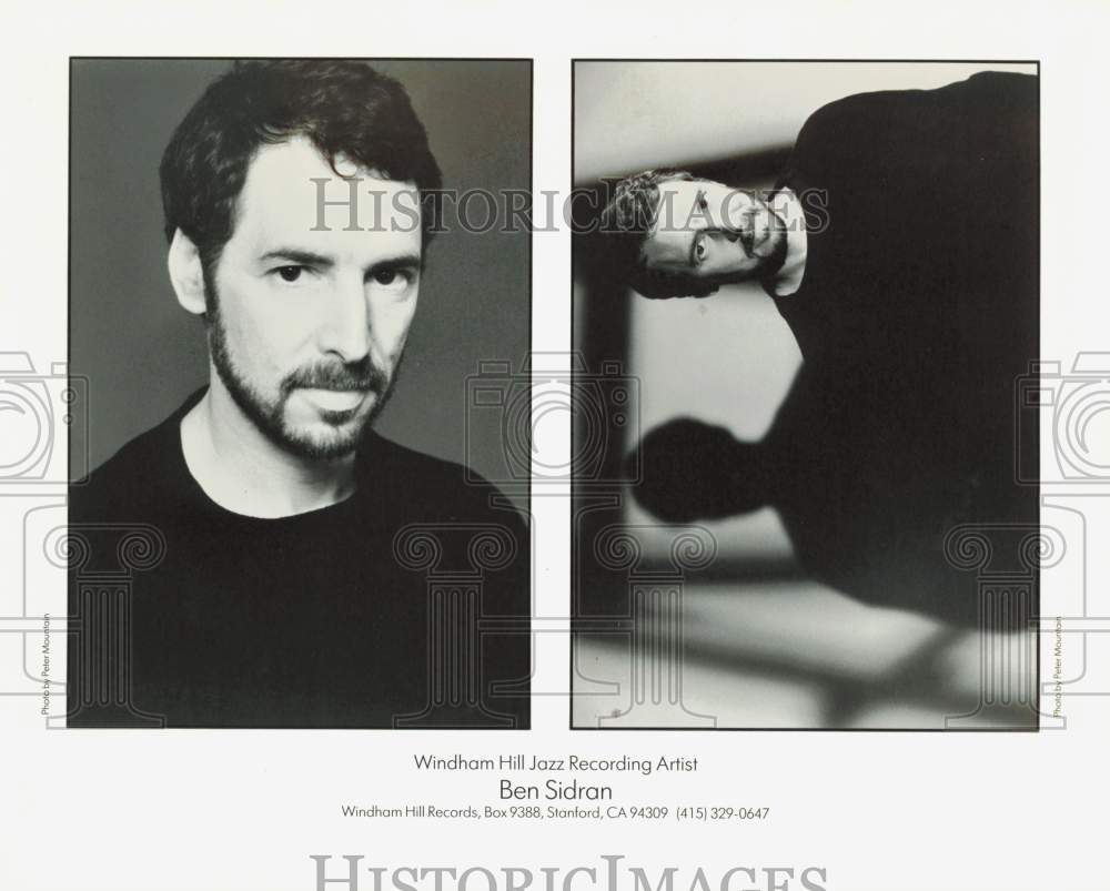 1990 Press Photo Musician Ben Sidran - lrq01841