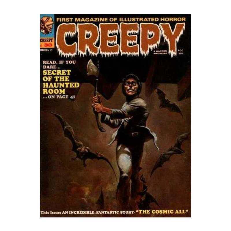 Creepy (1964 series) #38 in Very Fine minus condition. Warren comics [q%
