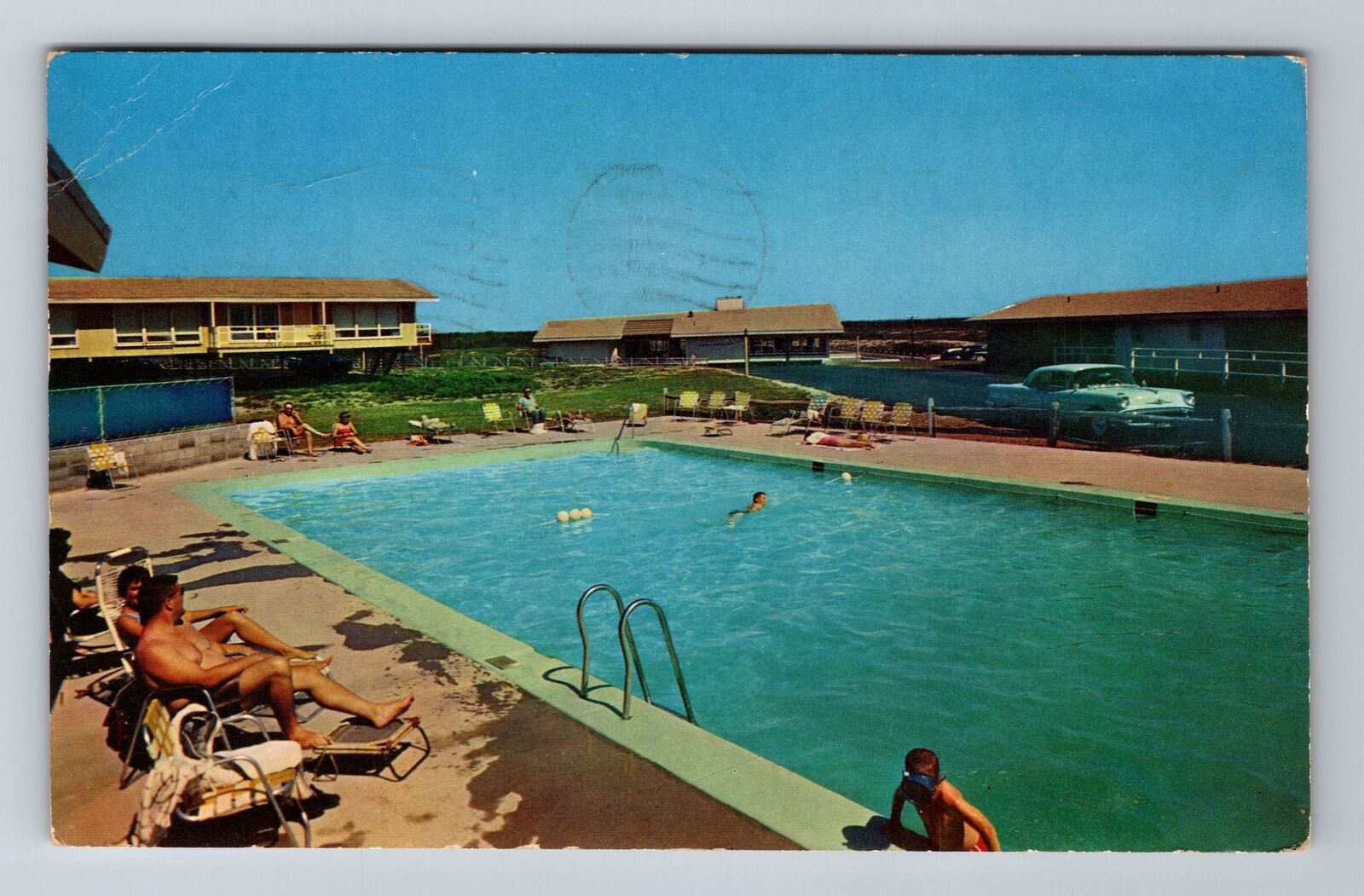 Provincetown MA-Massachusetts, Gov Prence Motor Hotel, c1961 Vintage Postcard