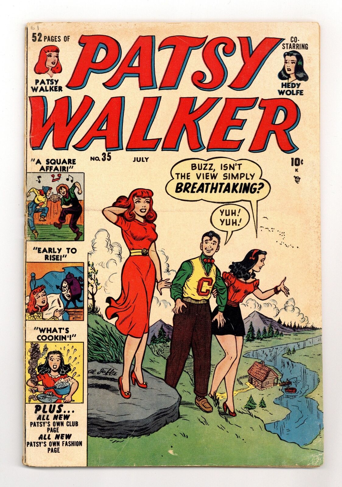 Patsy Walker #35 GD+ 2.5 1951