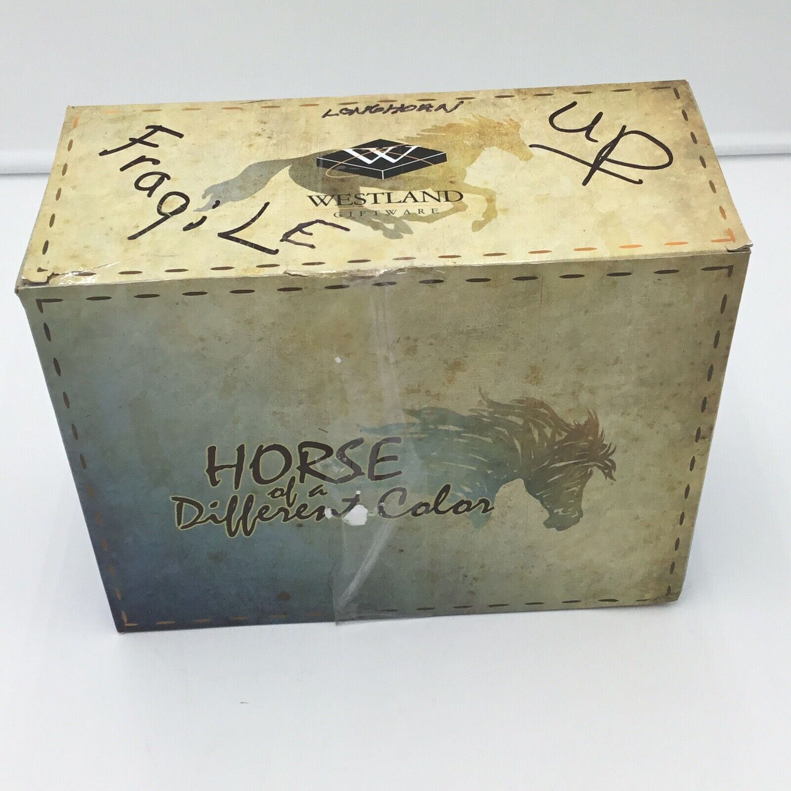 Westland Giftware Fragile Horse Of A Different Color - Longhorn