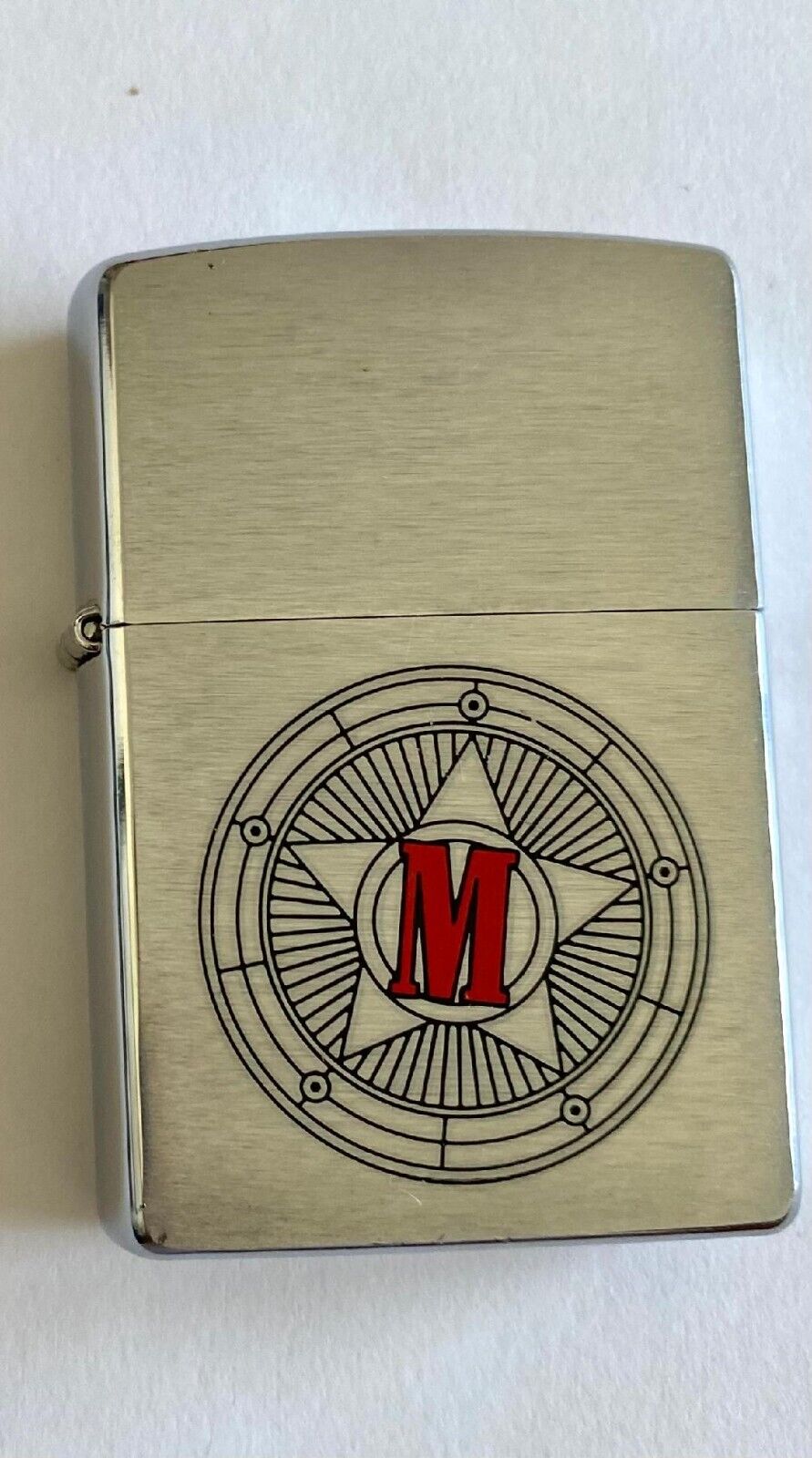 Zippo  Lighter - Marlboro - Compass Red M - 2002  - New - No Box