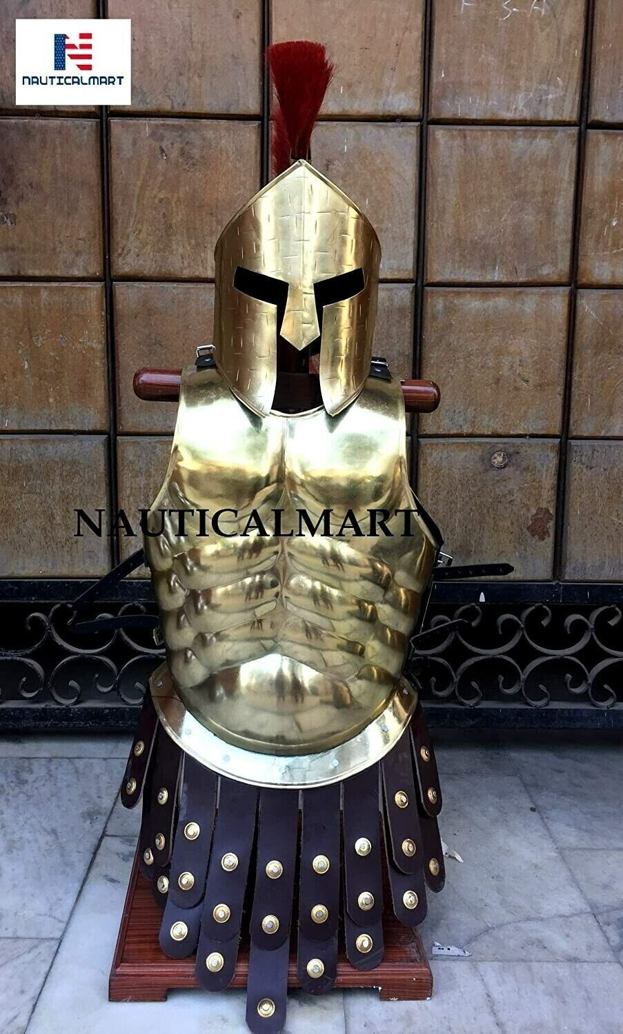 Medieval Roman Armor Breastplate Greek Muscle Costume Cuirass Christmas Gift