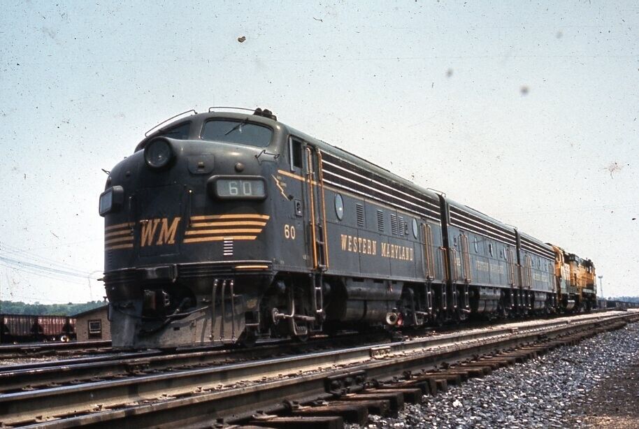 WM western maryland F-7 60 rutherford,pa dupe slide