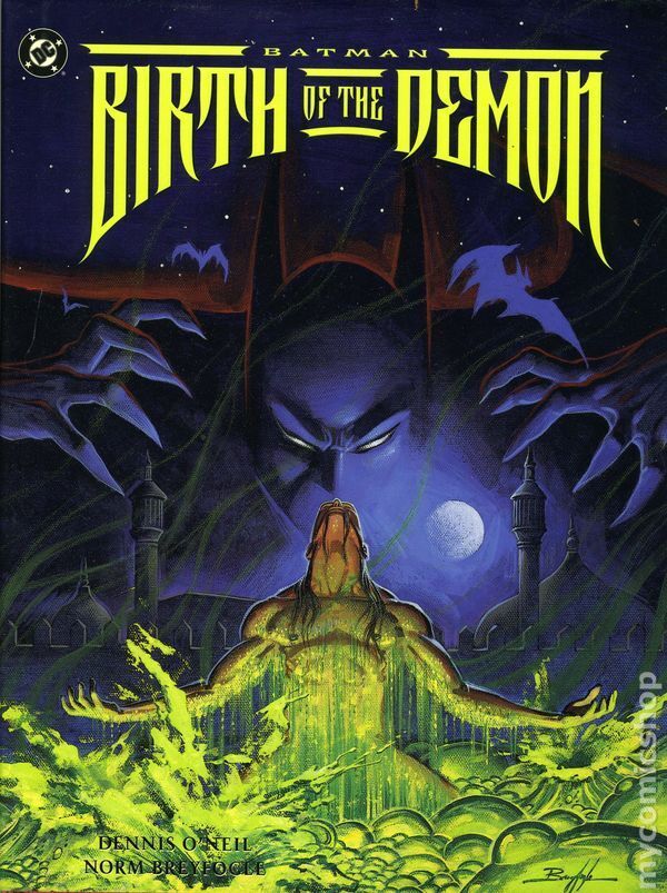 Batman Birth of the Demon HC #1-1ST VG 1992 Stock Image