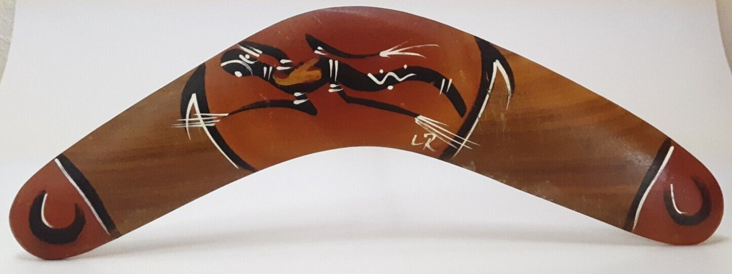 Genuine 12” Jabiru Aboriginal Australian Boomerang Handcrafted in Old Australia.