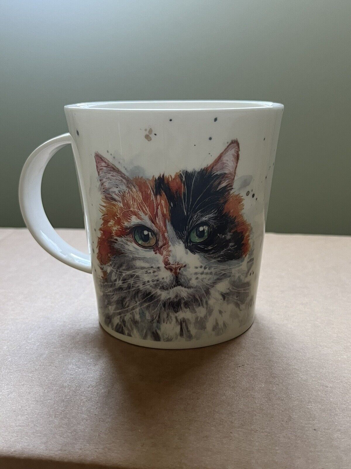 NEW Dunoon Pawtraits Lomond Shape Cat Mug 