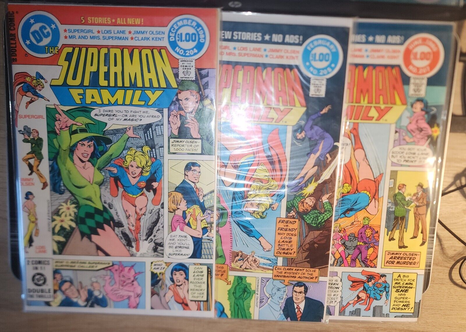 Superman Family 204 205 207 Superboy 5 DC Bronze Age