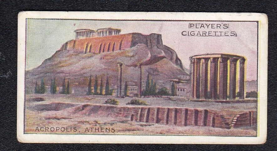1916 World Wonders Card ACROPOLIS ATHENS GREECE
