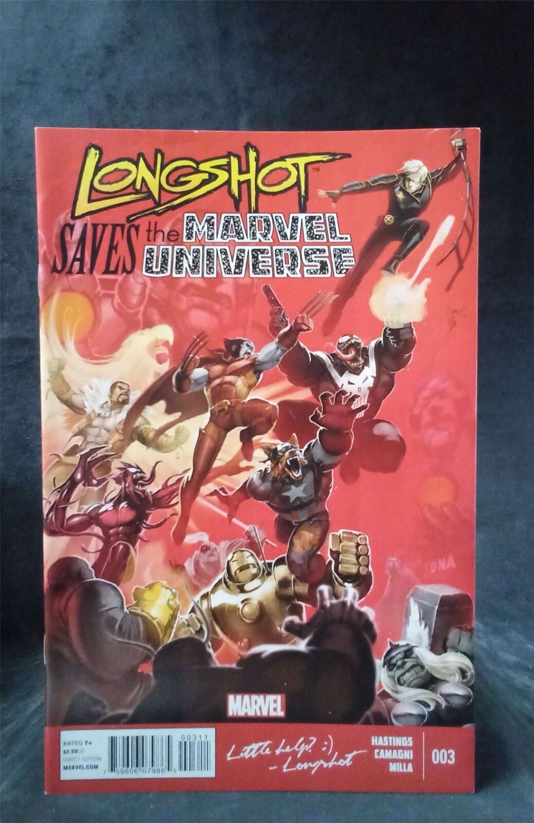 Longshot Saves the Marvel Universe #3 (2014) Marvel Comics Comic Book 