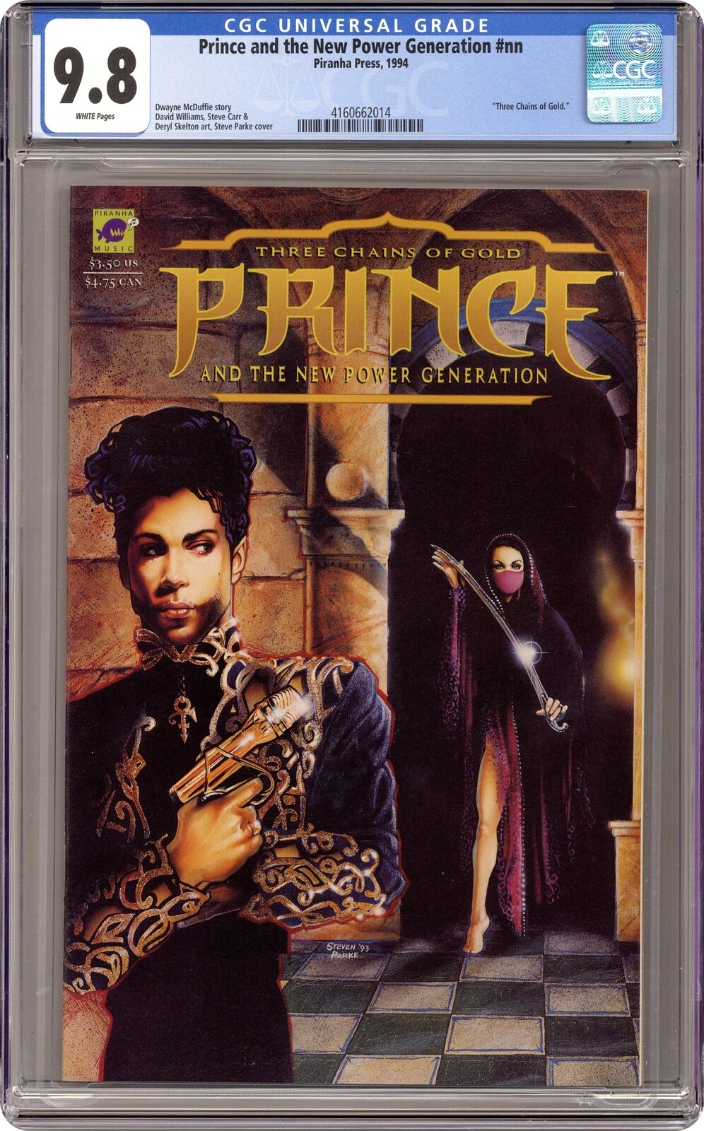 Prince Three Chains of Gold #1 CGC 9.8 1994 4160662014