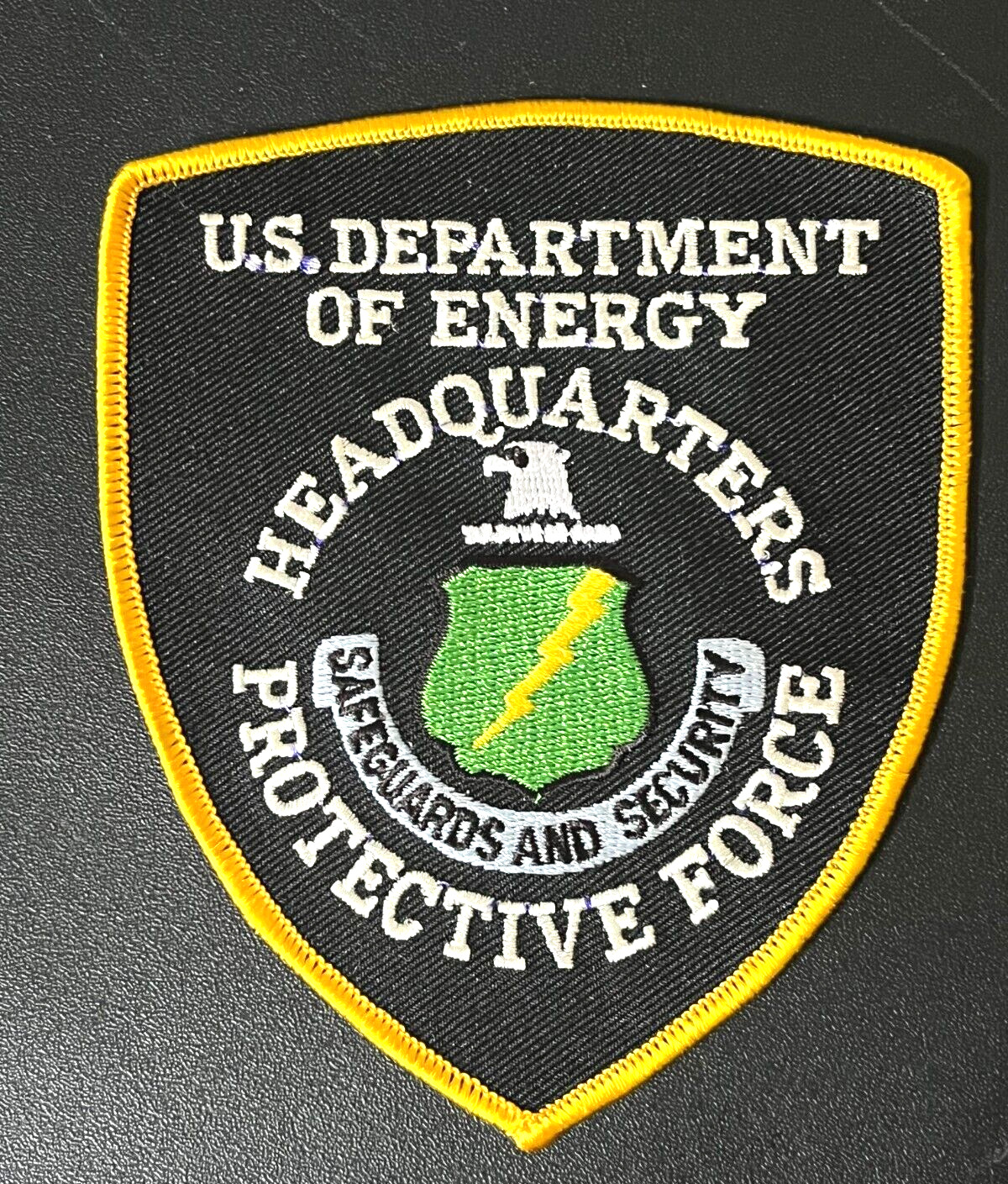 U.S. DEPARTMENT OF ENERGY HEADQUARTERS PROTECTIVE FORCE PATCH (SPC8)