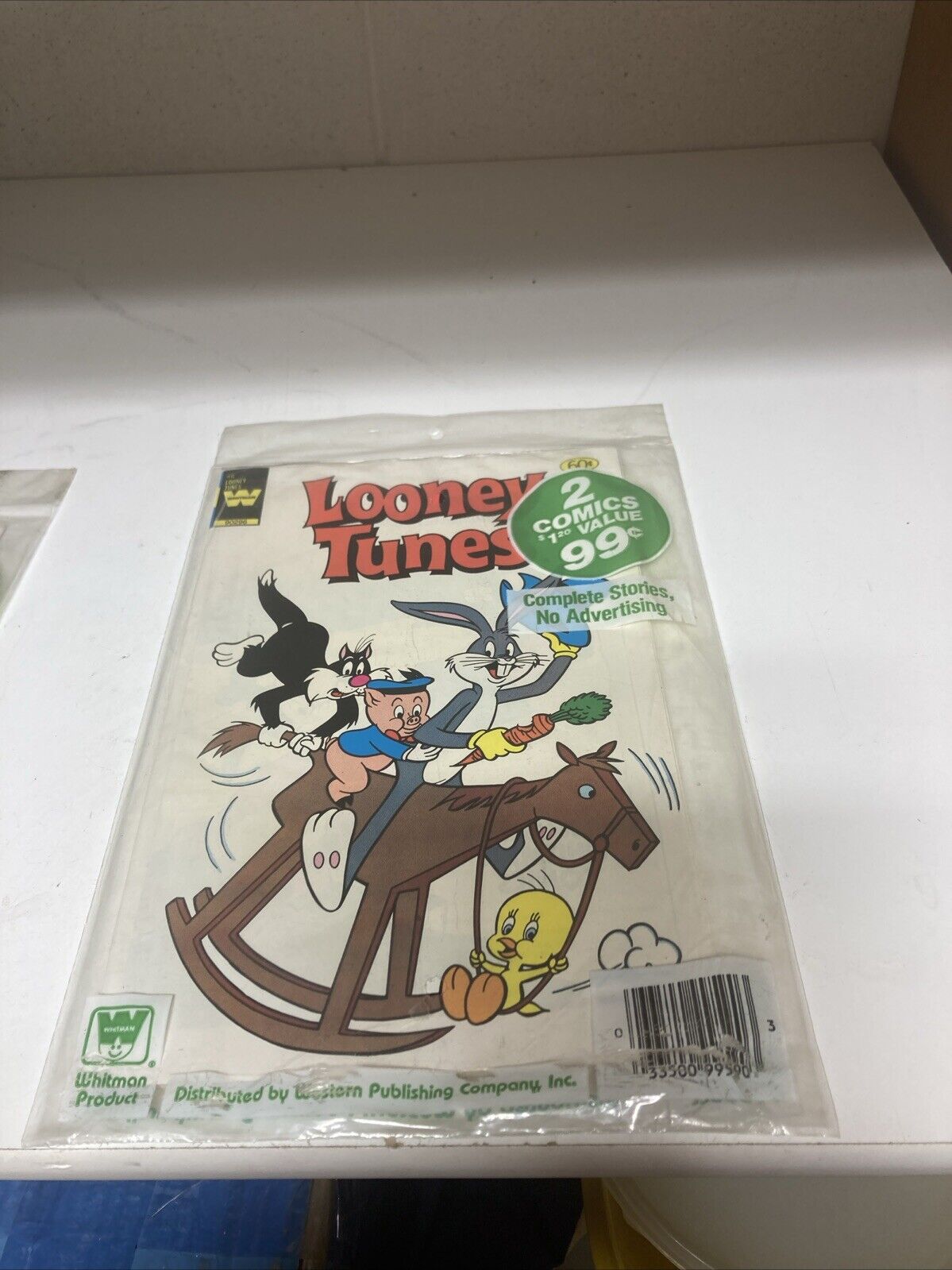 VTG 1984 Whitman Comics Warner Bros 2 Pack SEAL Looney Tunes 46 & Daffy Duck 144