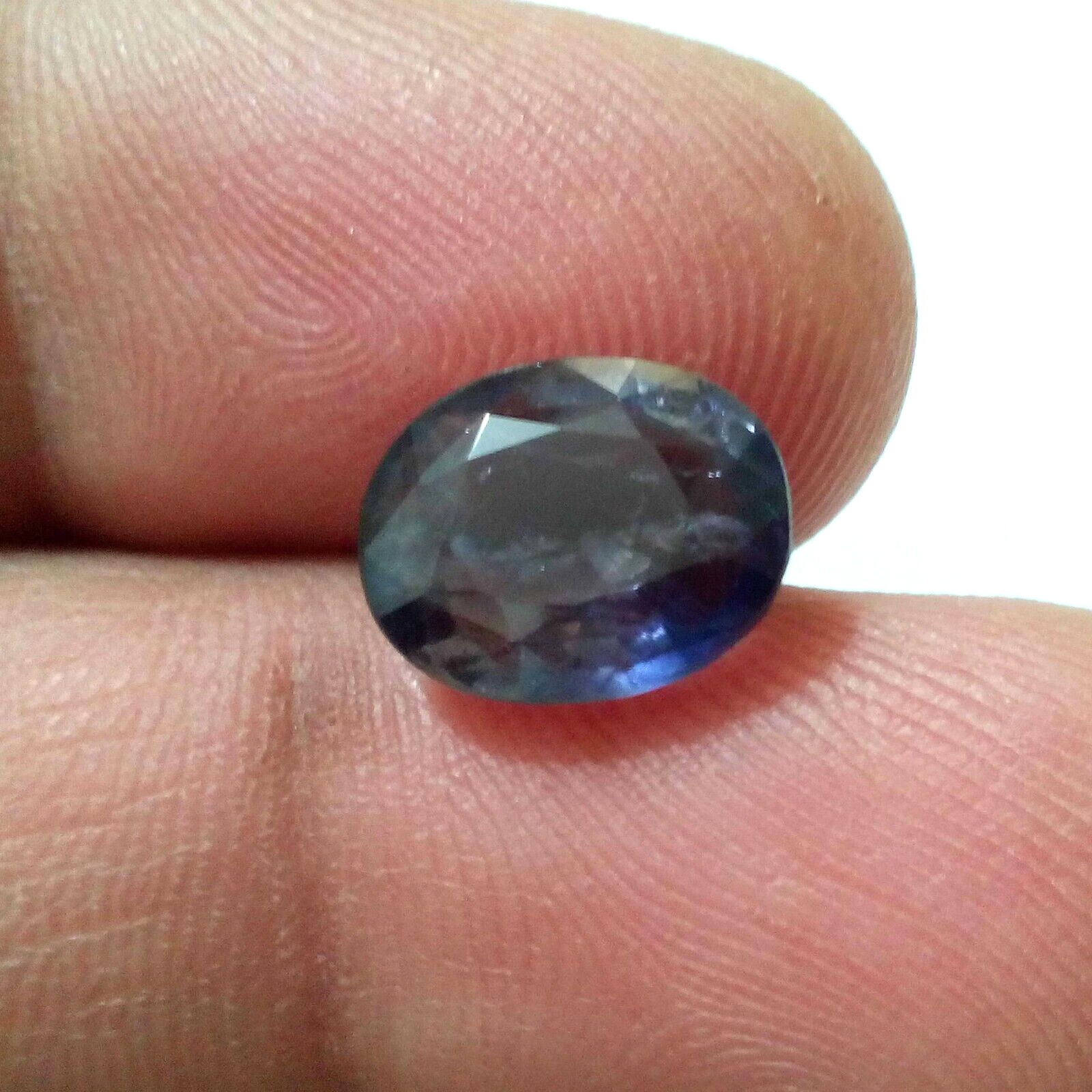 Attractive Blue Iolite Oval Shape 3.10 Crt 11x9x4.50 MM Faceted Loose Gemstone
