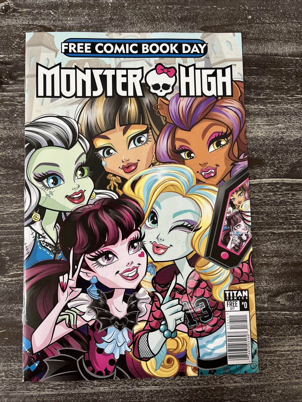 Monster High #0 Free Comic Book Day 2017 Titan Comics 1st Monster High FCBD Nice