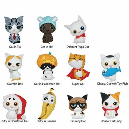 Purrfect Pets Cat Series 2 Figural Key Chain Mystery Blind Bag