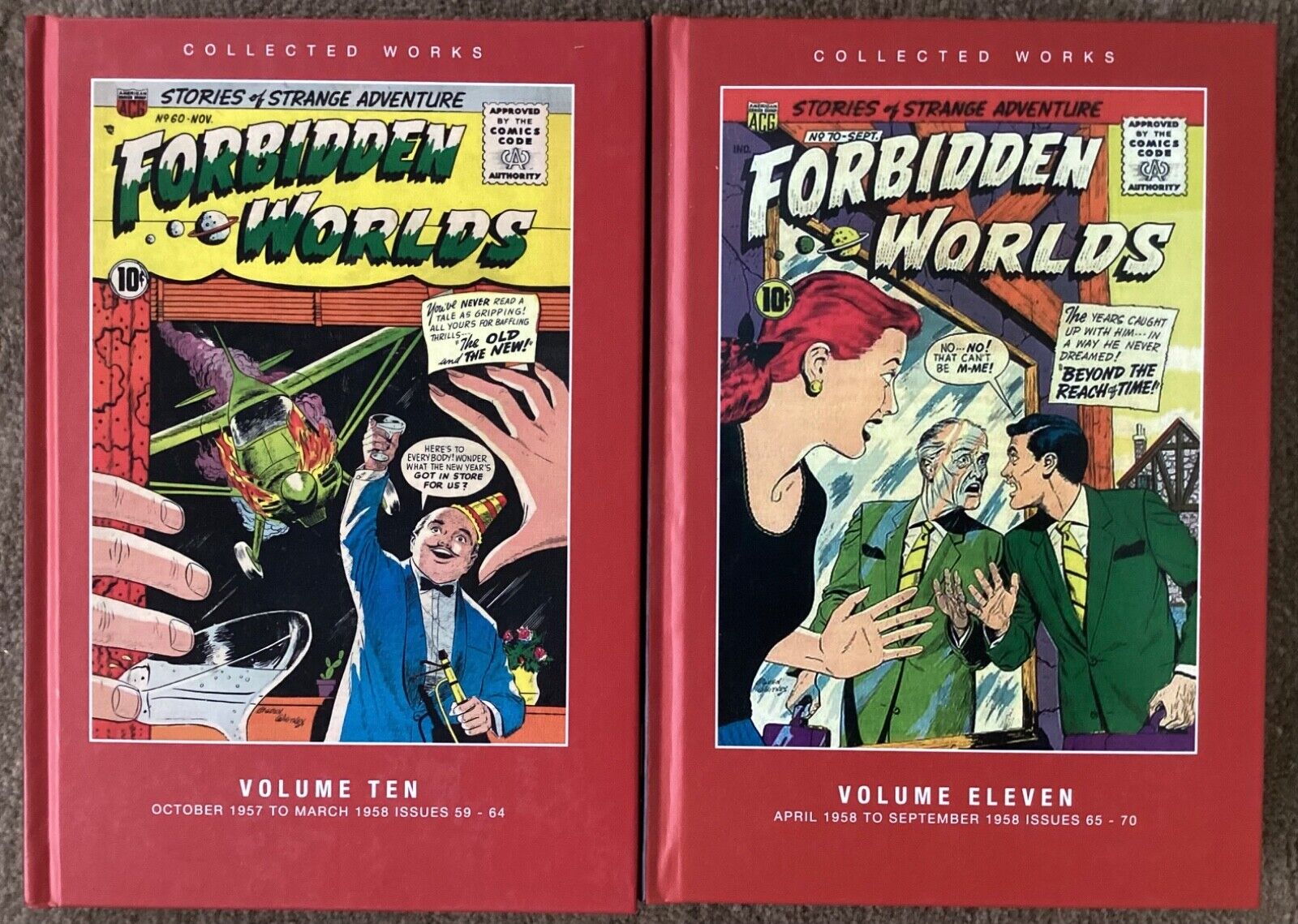Forbidden Worlds Comics PS Artbooks Vol. 10, 11