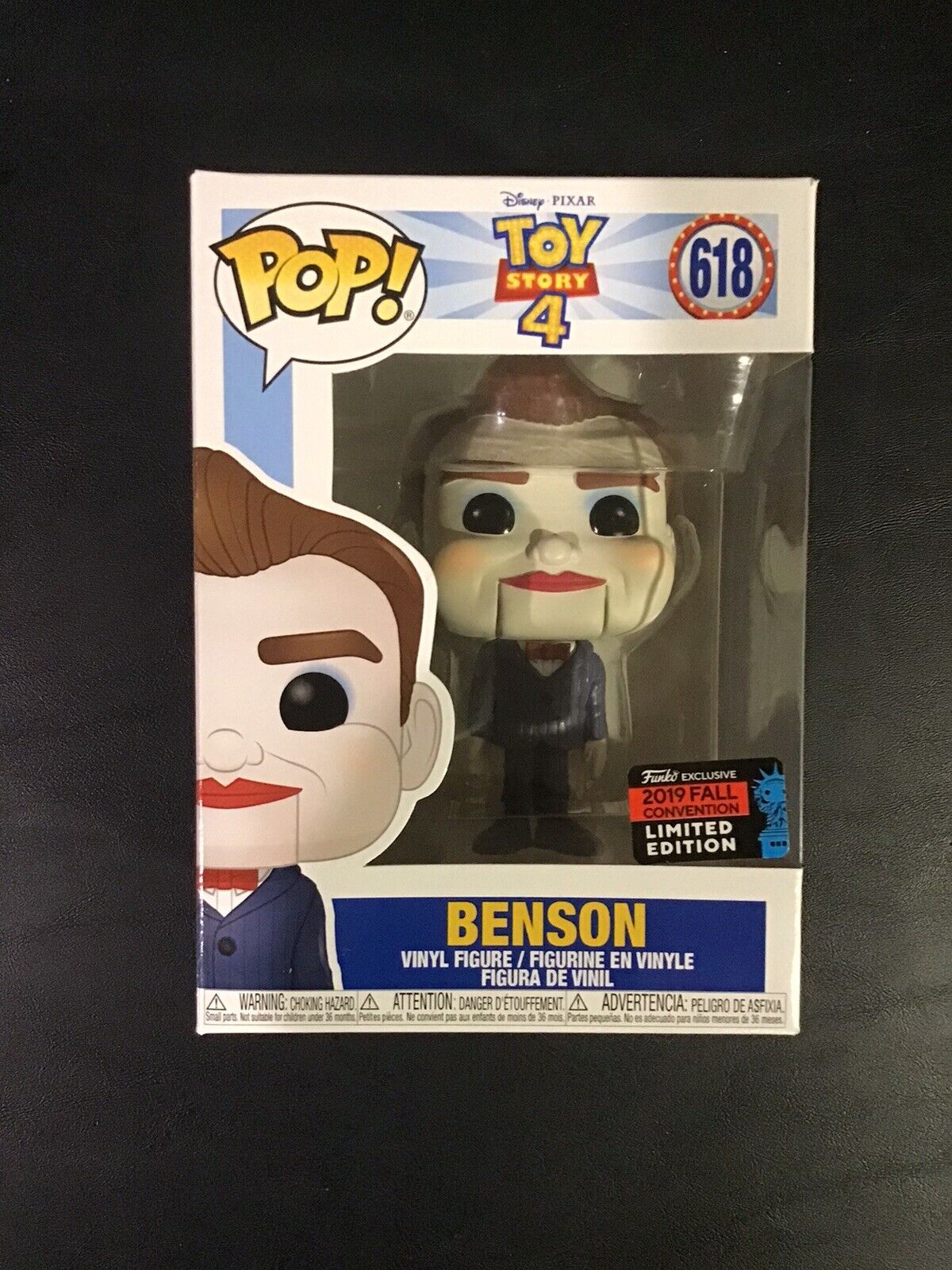 Funko Pop Vinyl: Toy Story 4 - Benson - Fall Convention #618 - Pixar