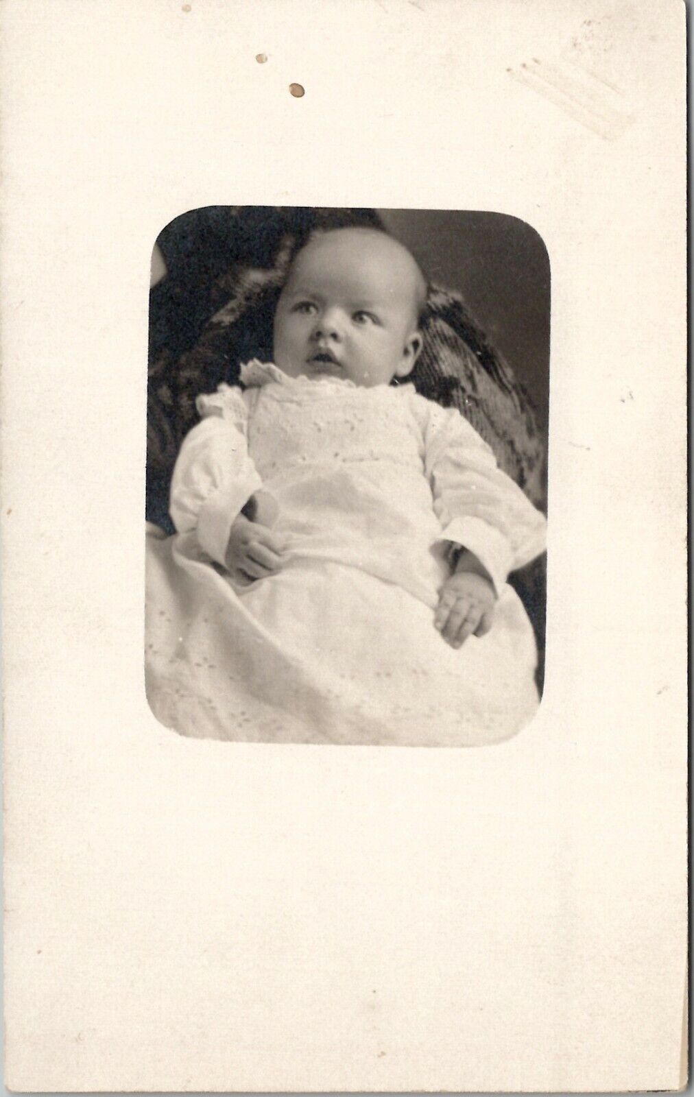 RPPC Ewing Nebraska Baby Cleo VanVlek Family Ohio Postcard V11