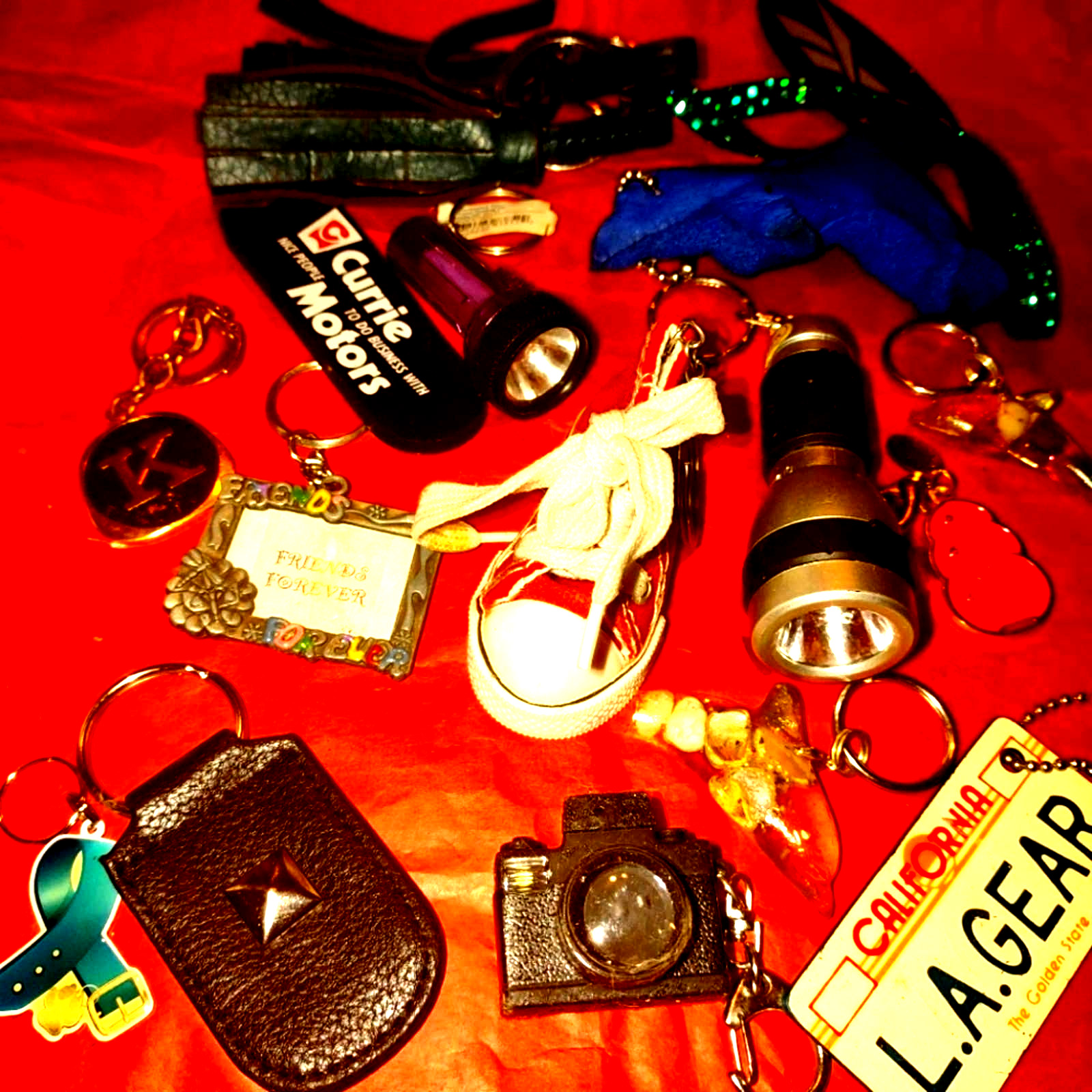 COOL Variety of Vintage Miscellaneous Keychains
