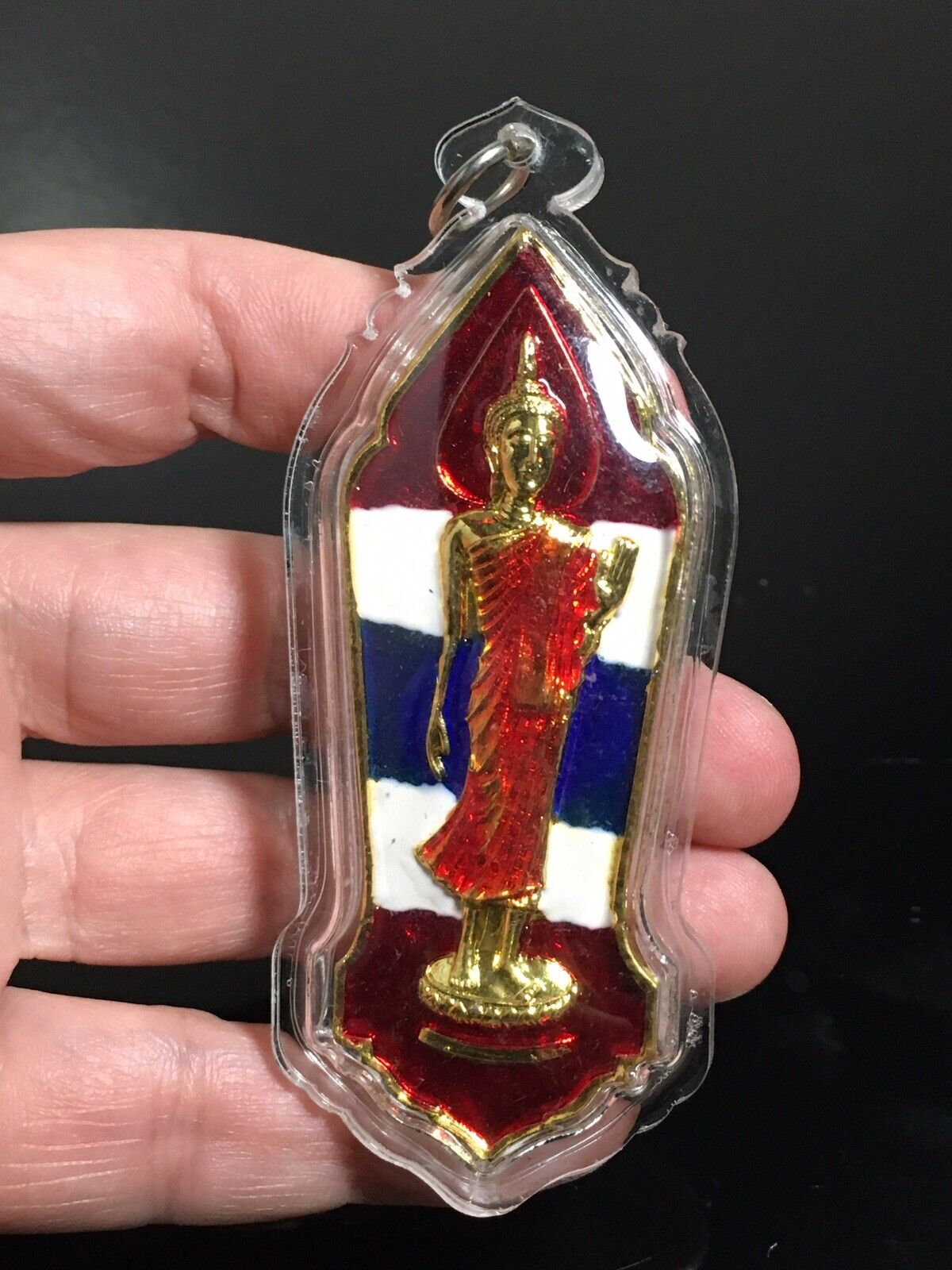 Huge Phra Prang Leelar Yuean Amulet Talisman Fetish Luck Love Charm Protection