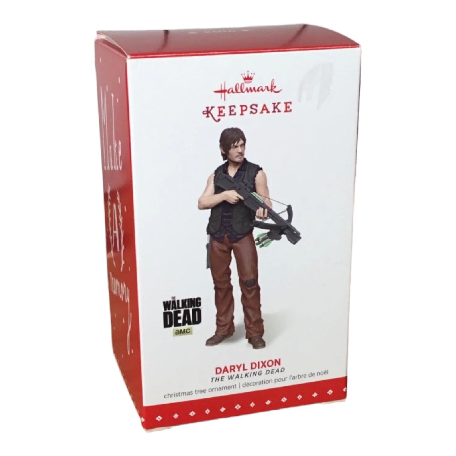 2015 Hallmark Keepsake The Walking Dead AMC Daryl Dixon Ornament Figure 