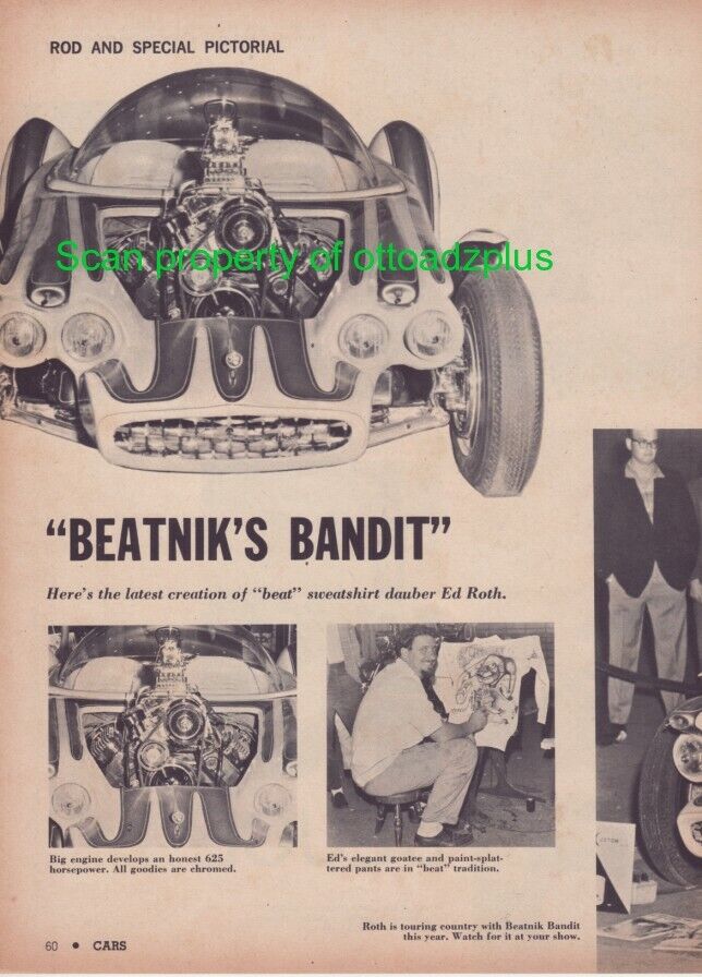 1961 Ed Roth - Beatnik\'s Bandit - Cool article with great pictures